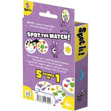 Zygomatic Spot It! Classic Game for Family Fun and Learning