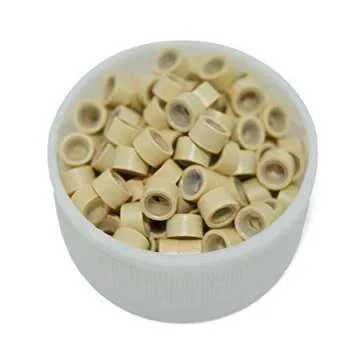 1000 Silicone Micro Link Rings for Hair Extensions | Damage-Free