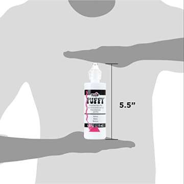 TULIP Puff Paint Puffy White 4 Fl Oz (Pack of 1)
