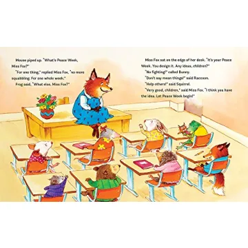 Teach Kids Empathy with Peace Week in Miss Fox's Class