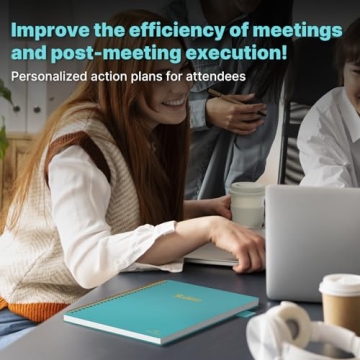 Regolden-Book Meeting Notebook for Organized Note Taking