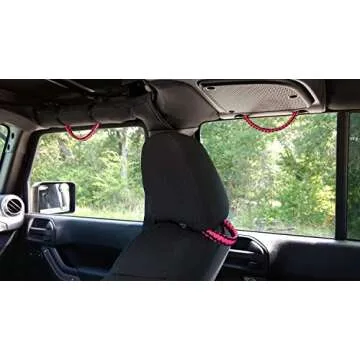 Reversible Jeep Grab Handles - Durable & Stylish Design