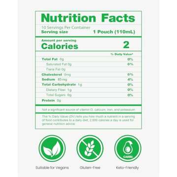 Jadamsun Konjac Jelly (Apple, 10 pcs) - Lowest Calorie Healthy Korean Snack, Dietary Fiber, Sugar-Fr...