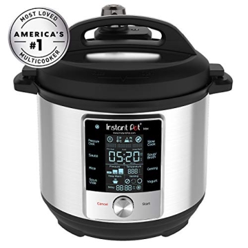Instant Pot Max 6 Quart Multi-use Electric Pressure Cooker with 15psi Pressure Cooking, Sous Vide, Auto Steam Release Control and Touch Screen