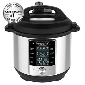 Instant Pot Max 6 Quart Multi-use Electric Pressure Cooker with 15psi Pressure Cooking, Sous Vide, Auto Steam Release Control and Touch Screen