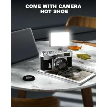 RAYMENGE 120 LED Selfie Light for Phone with Front & Back Clip, 3 Light Mode CRI 95+ 2500K-9000K Infinitely Dimmable Light, 3000mAh High Power Rechargeable Clip On Light for Selfie, Tiktok, Vlog