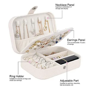 Compact Jewelry Box for Travel and Organization - YONZONE
