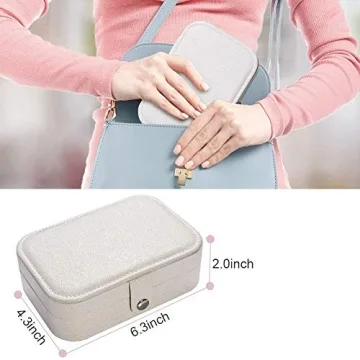 Compact Jewelry Box for Travel and Organization - YONZONE