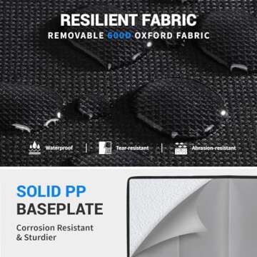 NOVORIK Collapsible Foldable Wagon Gray, Folding Outdoor Utility Wagon 220lbs Weight Capacity, with All Terrain Wheels, Cup Holders, Adjustable Handle, Heavy Duty Cart for Camping, Shopping