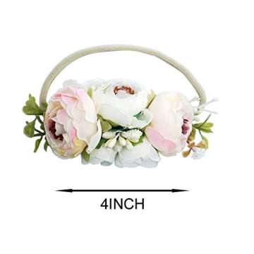 BGFKS Layered Tulle Tutu Dress for Toddler Girls,Baby Girl Rainbow Tutu Princess Skirt Set with Flow...