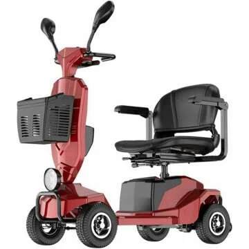 4-Wheel Electric Mobility Scooter for Travel