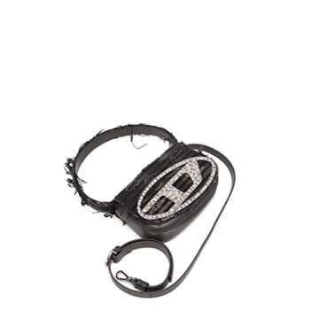 Diesel Women's 1DR Shoulder Bag with Crystal Logo