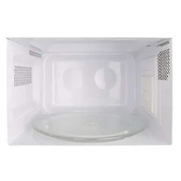 Daewoo KOR-7LREM Retro Countertop Microwave Oven 0.7 Cu.'., 700W | Mint Green