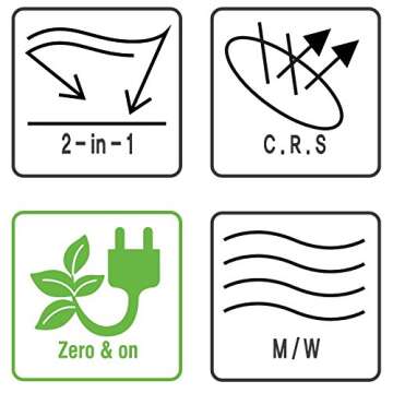 Daewoo KOR-7LREM Retro Countertop Microwave Oven 0.7 Cu.'., 700W | Mint Green
