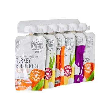 Space Saving Food Pouch Organizer for Fridge and Pantry