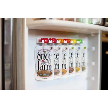 Space Saving Food Pouch Organizer for Fridge and Pantry