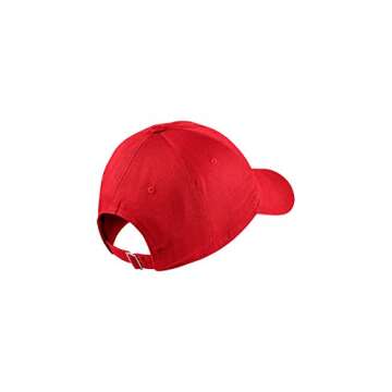 Nike Team Campus Cap - Adjustable Breathable Red Hat for All Occasions