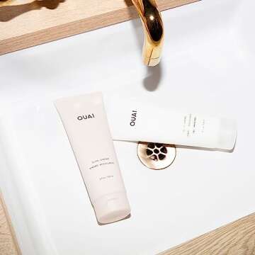 OUAI Curl Creme, Fragrance Free - Universal Creme for All Curl Types - 8 fl oz