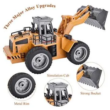 Best Remote Control Bulldozer Toy for Kids Ages 8-15