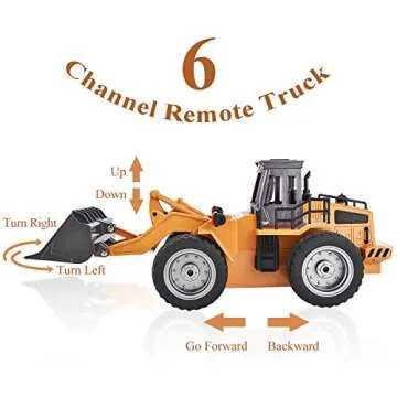 Best Remote Control Bulldozer Toy for Kids Ages 8-15