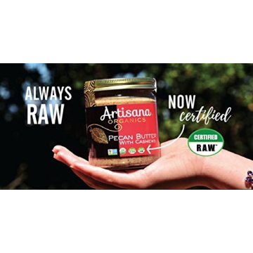Artisana Pecan Butter with Cashews - Organic & Delicious