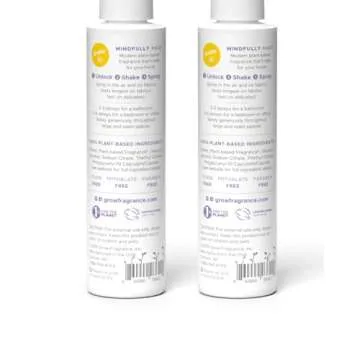 Grow Fragrance Scented Fabric and Room Air Freshener Spray - Certified Non-Toxic, 100% Plant-Based E...