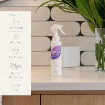 Grow Fragrance Lavender Air Freshener Spray - Non-Toxic Essential Oils