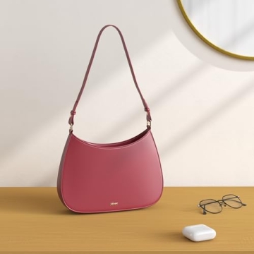 GETERUUV Stylish Red Shoulder Bag for Women