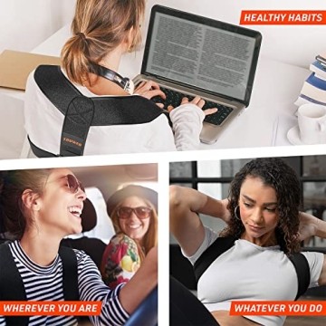 Truweo Posture Corrector for Men and Women - Patented Comfort
