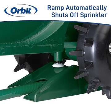 Orbit 58322 Traveling Sprinkler, Green (Traveling Sprinkler)