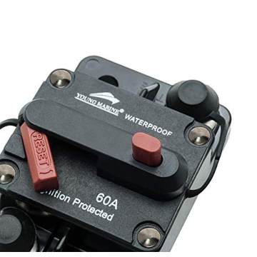 Young Marine 60A Circuit Breaker for Safe Boating Adventures