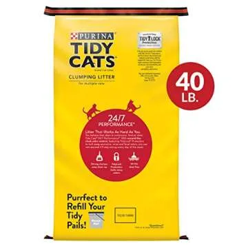Tidy Cats Clumping Cat Litter 24/7 Performance - 40 lb