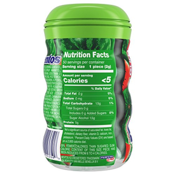 Mentos Pure Fresh Sugar-Free 50 Piece Watermelon Gum