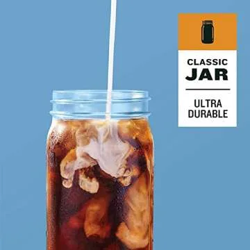 County Line Kitchen Glass Mason Jar Pitcher with Lid - Wide Mouth, 2 Quart (64 oz) - Heavy Duty, Leak Proof - Sun & Iced Tea Pitcher, Cold Brew Coffee, Breast Milk Storage, Water - Leaf Green