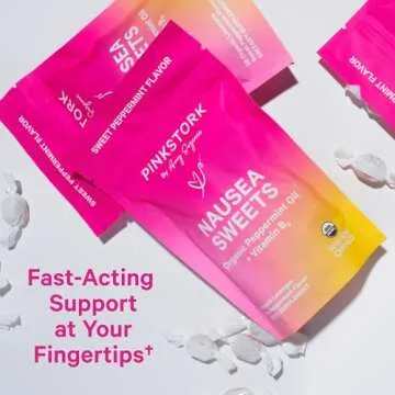 Relieve Morning Sickness with Pink Stork Peppermint Sweets