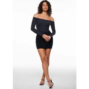 INLYRIC Women's Off The Shoulder Top for Comfort and Style