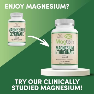 Magnesium Glycinate 400mg Vegan Safe High Absorption