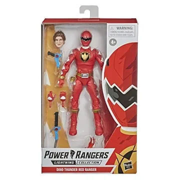 Dino Thunder Red Ranger 6-Inch Premium Collectible Action Figure