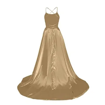 Elegant Off-The-Shoulder Satin Maxi Dress for Women