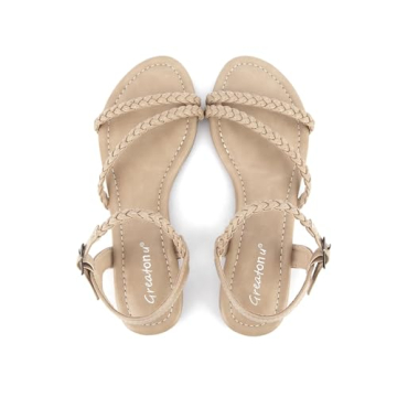 Stylish Greatonu Women's Summer Flat Sandals