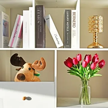 Mandy's Vibrant 20pcs Hot Pink Artificial Tulips for Every Occasion