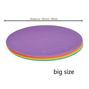 Eco Walker 10inch Spot Markers for Sports and Classroom Use