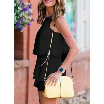 Dokotoo elegant summer jumpsuit for ladies in black