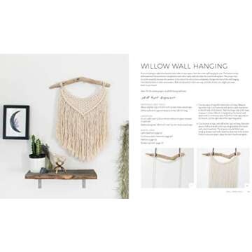 Macramé at Home: Add Boho-Chic Charm to Every Room with 20 Projects for Stunning Plant Hangers, Wal...