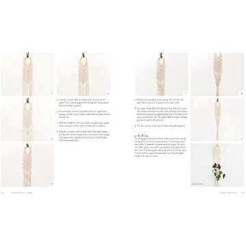 Macramé at Home: Add Boho-Chic Charm to Every Room with 20 Projects for Stunning Plant Hangers, Wall Art, Pillows and More