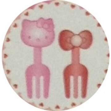 Sanrio Hello Kitty Food Fruit Cocktail Fork Picks 2 patterns 8 pics Bento Party (Fork)