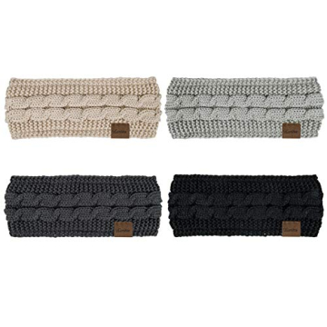 Loritta Fleece Lined Headbands for Women - Stylish Warmth