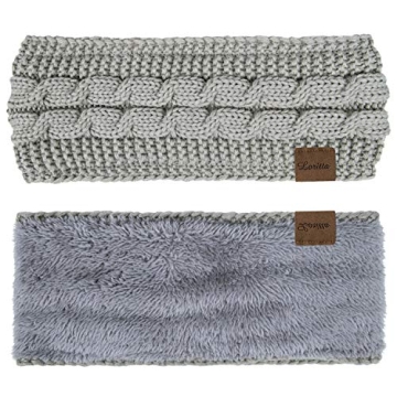 Loritta Fleece Lined Headbands for Women - Stylish Warmth
