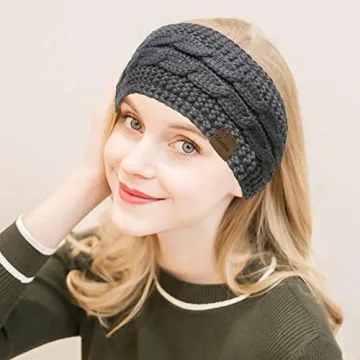 Loritta Fleece Lined Headbands for Women - Stylish Warmth