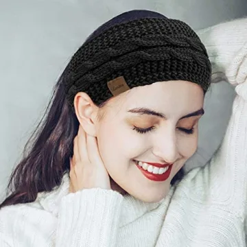 Loritta Fleece Lined Headbands for Women - Stylish Warmth